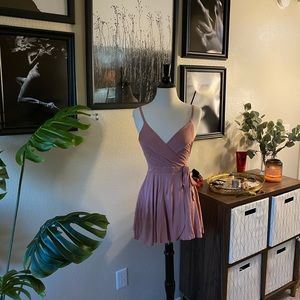 Pink Mini Dress